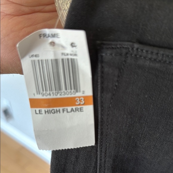 Frame Denim Le High Flare in Charcoal - Picture 4 of 4